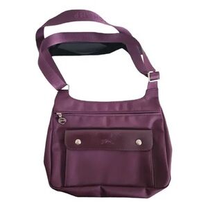 Longchamp
Balzane leather handbag
Purple, Leather